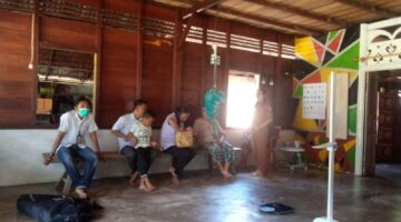 Posyandu UPTD Puskesmas Tanah Masa Pastikan Balita Desa Eho Baluta Bebas Gizi Buruk