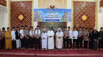 Maulid Nabi, Kapolres : Jadikan Akhlak Rasulullah SAW sebagai Teladan dalam Pelaksanaan Tugas.