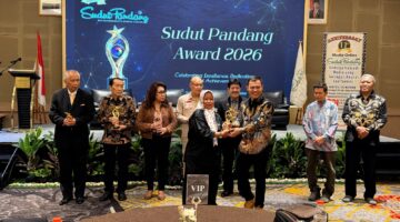 HUT ke-11 Sudut Pandang, Menkop Ferry Juliantono hingga OC Kaligis Raih Award 2026.