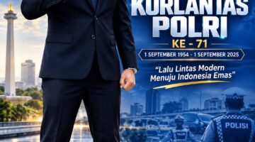Hari Jadi Korlantas Polri, Sekjen DPP FRIC H.Deden Hardening Kobarkan Pesan Tegas: Terus Bergerak Kawal Keselamatan Rakyat!